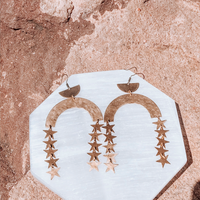 Constelation Star Arch Earrings